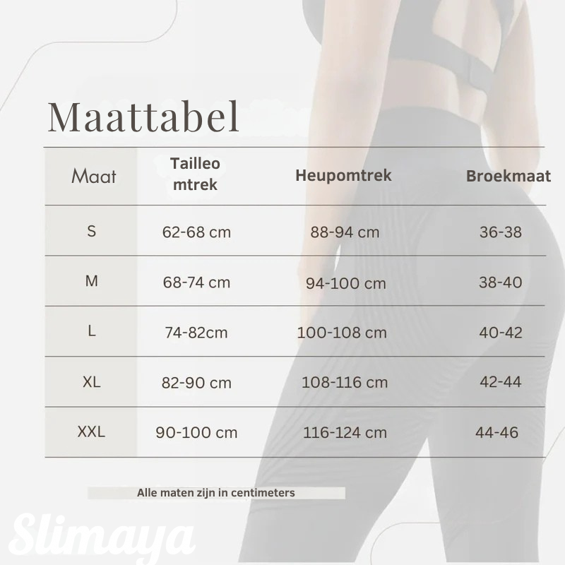 Slimaya 3D Legging | Nr.1 tegen Cellulite & Vetverbrandingseffect